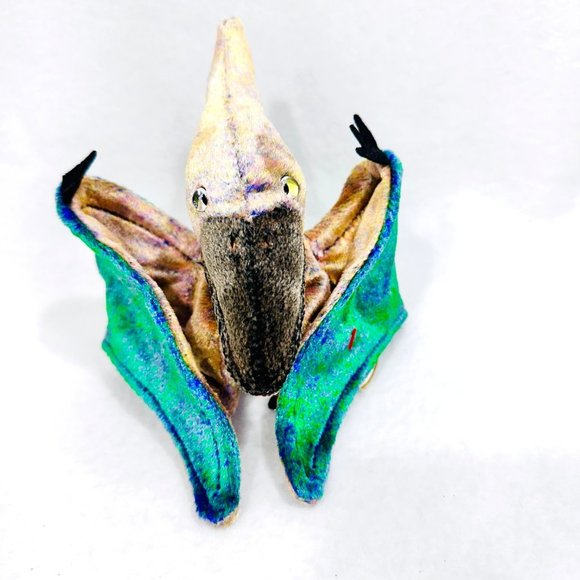 Y2K Ty Beanie Baby SWOOP the Pterodactyl - All Tags/Heart Protector - Picture 6 of 13